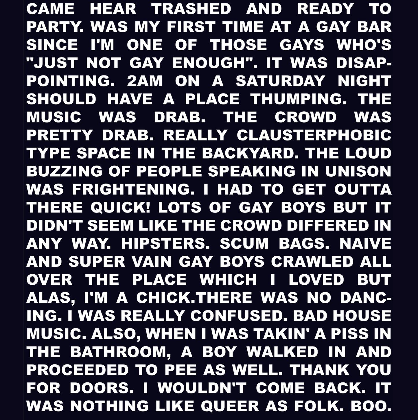 TRASHED AND READY