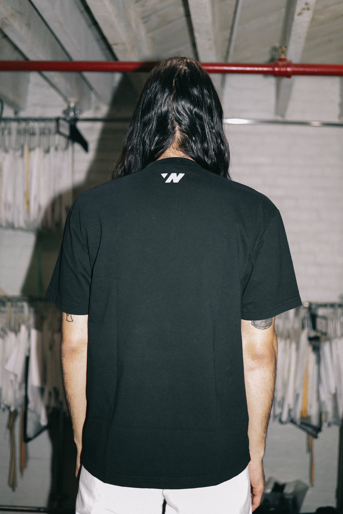 PROMO HOMO SS EMBROIDERED - BLACK/BLACK